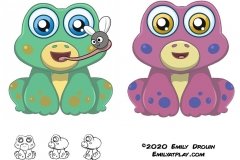 Frog - Emily Drouin - Emilyatplay.com