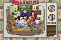 Emily Drouin - Roseanne Caricatures - Emilyatplay.com