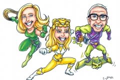 Emily Drouin Caricatures -  Emilyatplay.com