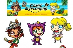 Comic Explorers - Emily Drouin - Emilyatplay.com