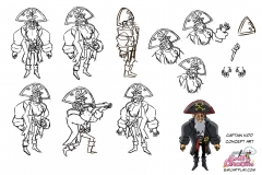 Captain Kidd Concept Art -  Emily Drouin - Emilyatplay.com