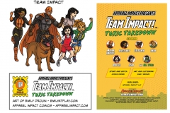 Team Impact -  Apparel Impact Comics - Emily Drouin - Emilyatplay.com