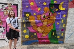 Cat Alley Mural - Emily Drouin - emilyatplay.com